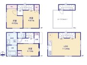足立区千住元町　新築一戸建て　全１棟【新築一戸建て】