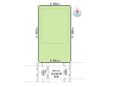 《区画図》
2路線利用可能の好立地！京成本線「京成小岩」駅まで徒歩7分、JR総武・中央緩行線「小岩」駅まで徒歩10分！カースペースは駐車2台可能！（車種による）